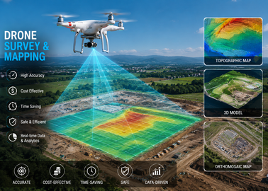 Drone Survey & Mapping Services in India | Aerial Survey ...